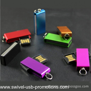 metal mini swivel usb stick